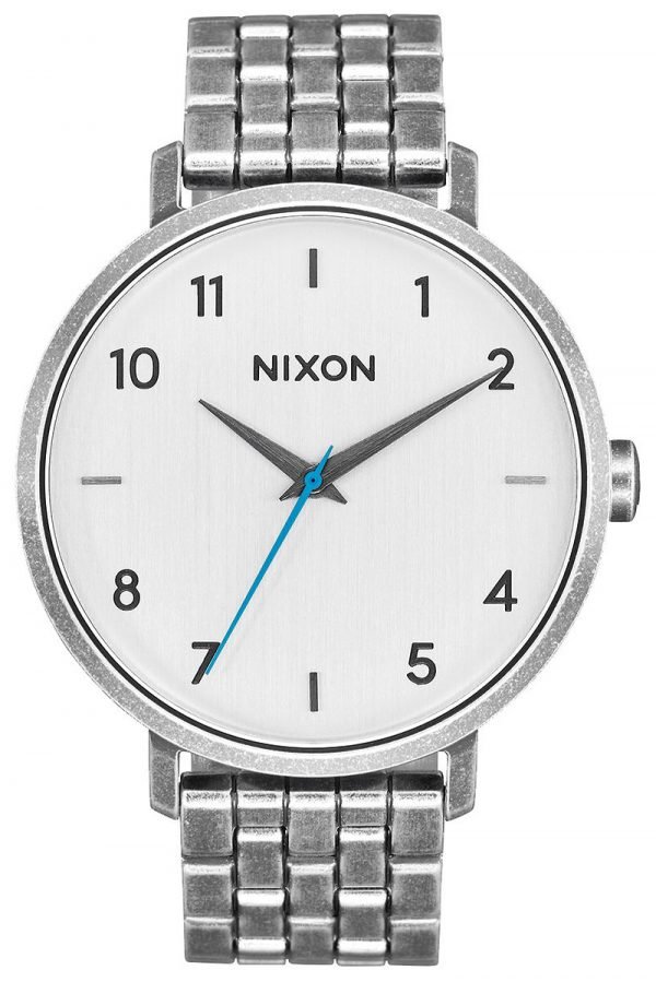 Nixon A10902701-00 Kello Valkoinen / Teräs