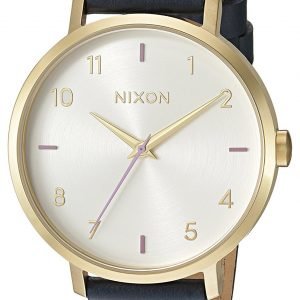 Nixon A1091151-00 Kello Valkoinen / Nahka