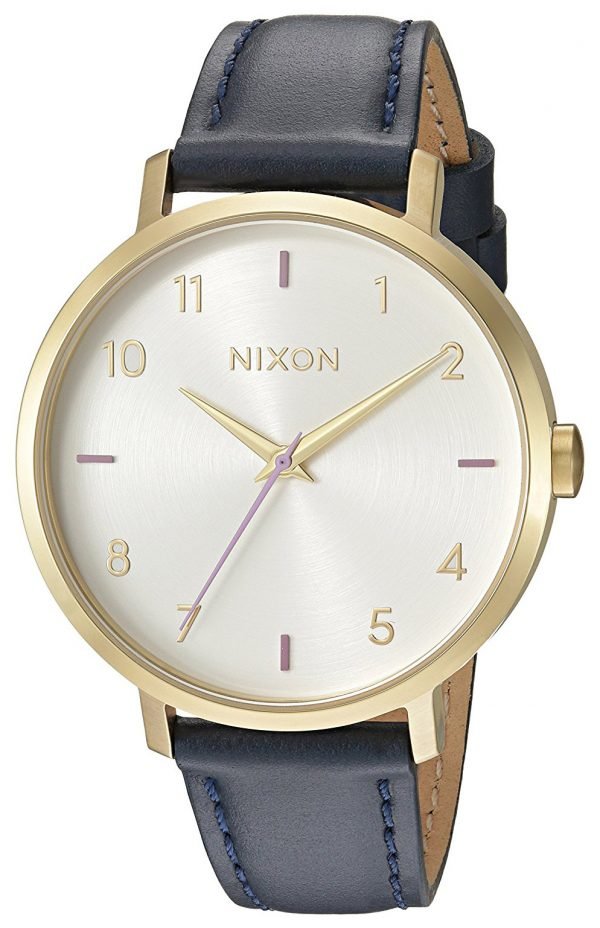 Nixon A1091151-00 Kello Valkoinen / Nahka