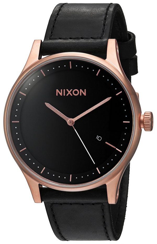 Nixon A11611098-00 Kello Musta / Nahka