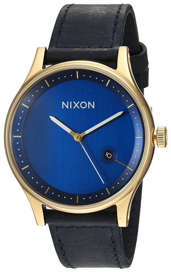 Nixon A1161933-00 Kello Sininen / Nahka