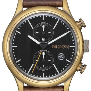 Nixon A11632539-00 Kello Musta / Nahka