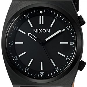 Nixon A1178001-00 Kello Musta / Nahka