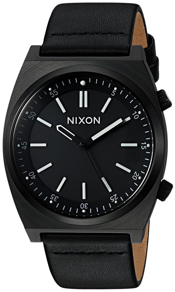 Nixon A1178001-00 Kello Musta / Nahka