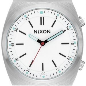 Nixon A11782728-00 Kello Valkoinen / Nahka