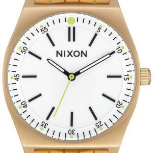 Nixon A1186504-00 Kello Valkoinen / Kullansävytetty