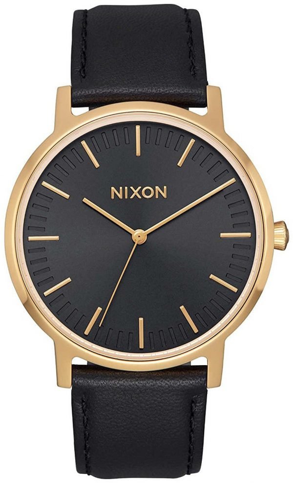 Nixon A11991031-00 Kello Musta / Nahka