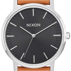 Nixon A11991037-00 Kello Musta / Nahka