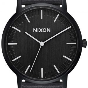 Nixon A11992345-00 Kello Musta / Nahka