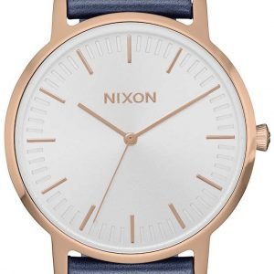 Nixon A11992798-00 Kello Valkoinen / Nahka