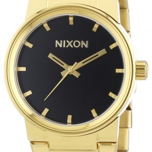 Nixon A160510-00 Kello Musta / Kullansävytetty Teräs