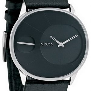 Nixon A186000-00 Kello Musta / Nahka