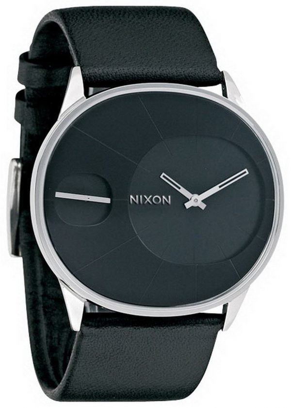 Nixon A186000-00 Kello Musta / Nahka