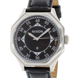 Nixon A196000-00 Kello Musta / Nahka