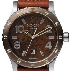 Nixon A2691958-00 Kello Ruskea / Nahka