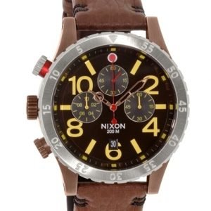 Nixon A3631625-00 Kello Musta / Nahka