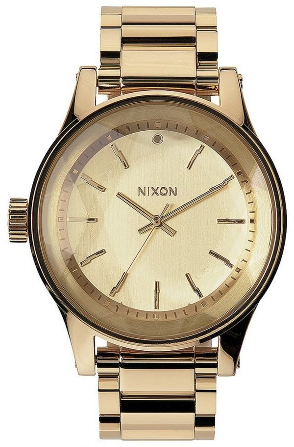 Nixon A384502-00 Kello Kullattu / Kullansävytetty Teräs