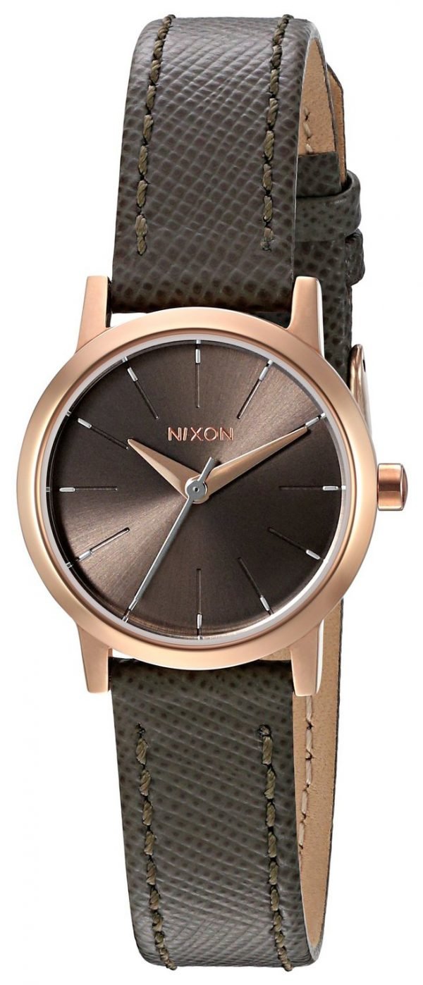 Nixon A3982214-00 Kello Ruskea / Nahka