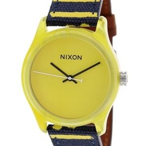 Nixon A402250-00 Kello Keltainen / Nahka