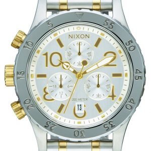 Nixon A4042187-00 Kello Hopea / Kullansävytetty Teräs