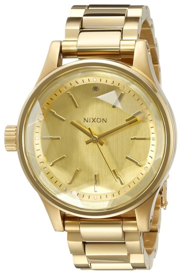 Nixon A409502-00 Kello Samppanja / Kullansävytetty