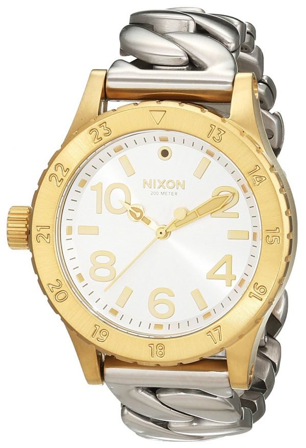 Nixon A4102281-00 Kello Hopea / Teräs