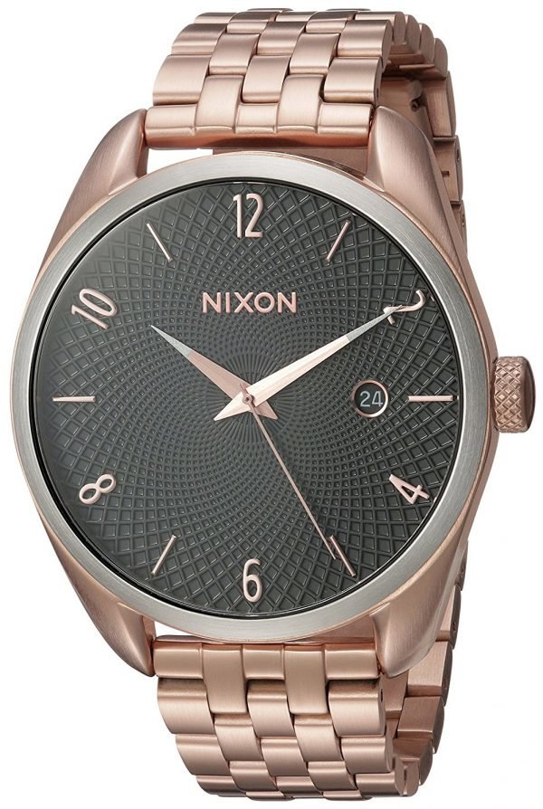 Nixon A4182361-00 Kello Harmaa / Punakultasävyinen