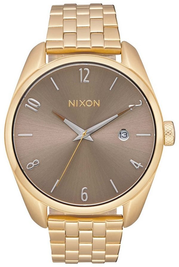 Nixon A4182702-00 Kello Ruskea / Kullansävytetty Teräs