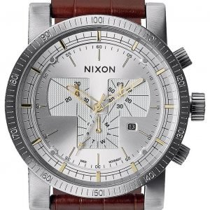 Nixon A4581887-00 Kello Hopea / Nahka