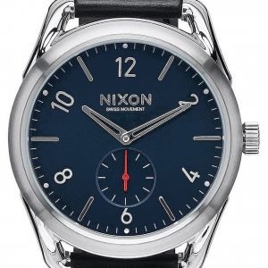 Nixon A459008-00 Kello Sininen / Nahka