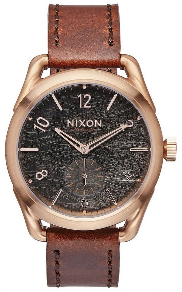 Nixon A4591890-00 Kello Musta / Nahka