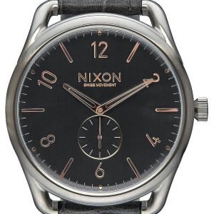 Nixon A4652145-00 Kello Musta / Nahka