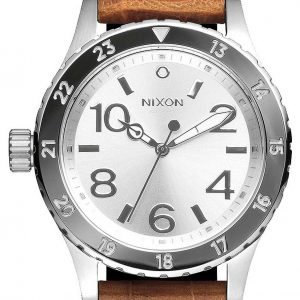 Nixon A4671888-00 Kello Hopea / Nahka