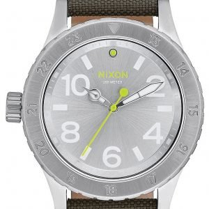 Nixon A4672232-00 Kello Hopea / Nahka