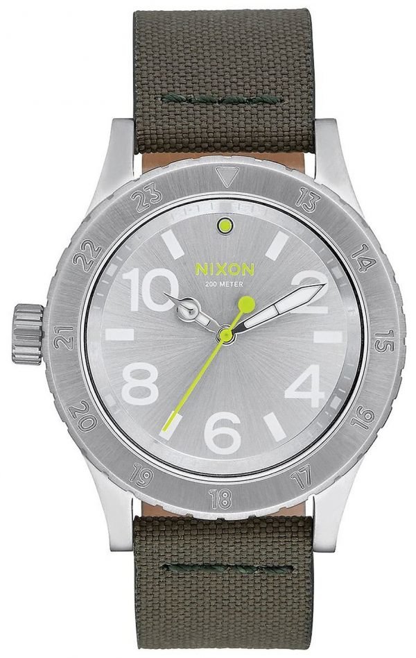 Nixon A4672232-00 Kello Hopea / Nahka