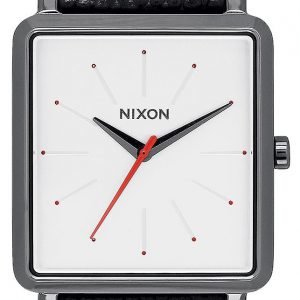 Nixon A472131-00 Kello Valkoinen / Nahka