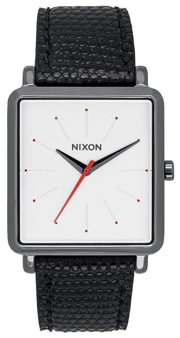 Nixon A472131-00 Kello Valkoinen / Nahka