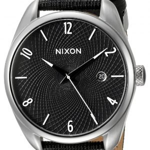 Nixon A473000-00 Kello Musta / Nahka