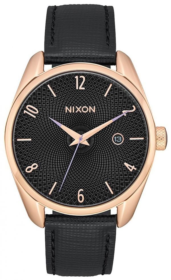 Nixon A4731098-00 Kello Musta / Nahka