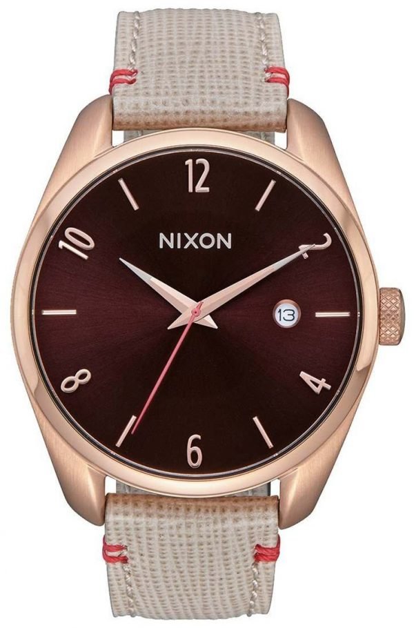 Nixon A4731890-00 Kello Violetti / Nahka