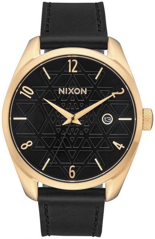 Nixon A4732478-00 Kello Musta / Nahka