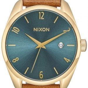 Nixon A4732626-00 Kello Vihreä / Nahka