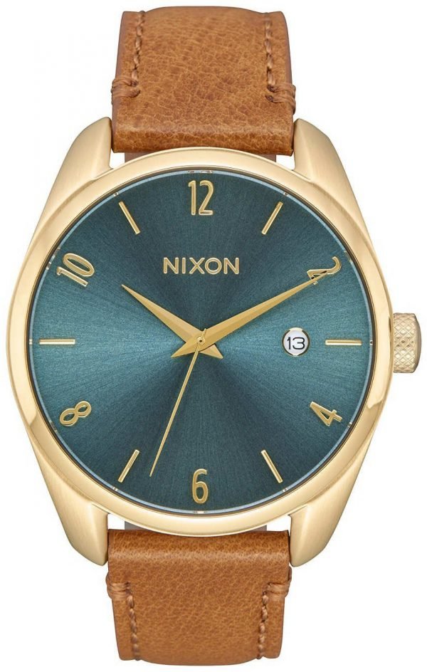 Nixon A4732626-00 Kello Vihreä / Nahka