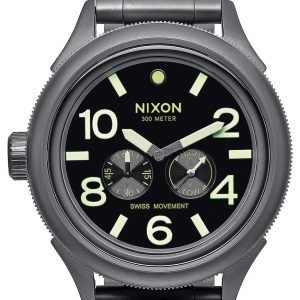 Nixon A4741418-00 Kello Musta / Teräs