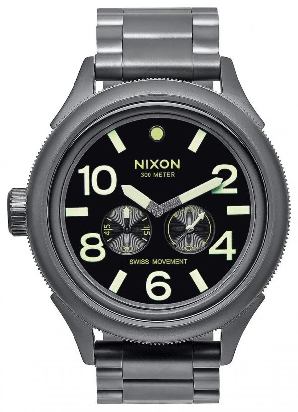 Nixon A4741418-00 Kello Musta / Teräs