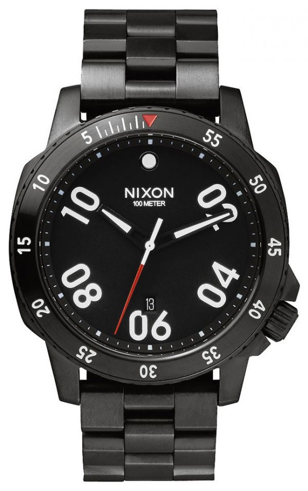 Nixon A506001-00 Kello Musta / Teräs