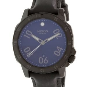 Nixon A508001-00 Kello Musta / Nahka