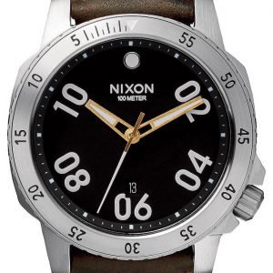 Nixon A508019-00 Kello Musta / Nahka