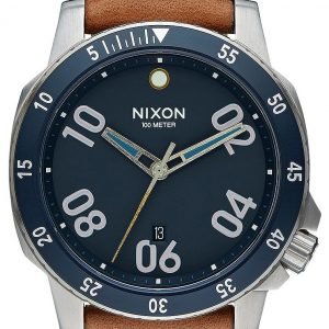 Nixon A5082186-00 Kello Sininen / Nahka