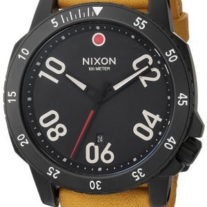 Nixon A5082448-00 Kello Musta / Nahka